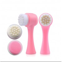 2019 New Arrivals Silicone Manual Face Cleansing Wash Brush Private Label Facial Cleaning Brush