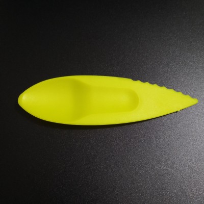 ZheJiang wholesale hot sale cute custom logo plastic kiwi fruit spoon