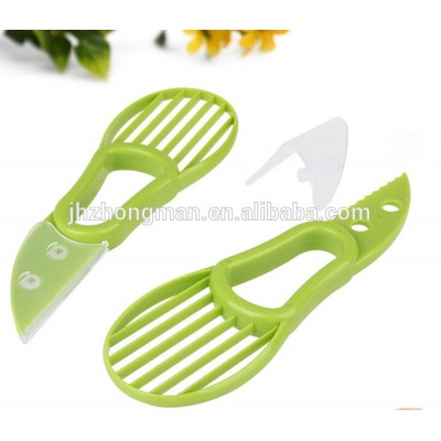 Plastic multi-functional fruit cut fruit, tools cutting fruits,Avocado knife