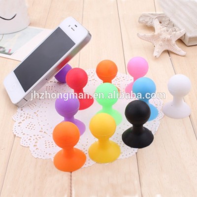 colourful lazy stent Portable cute Octopus shape promotion gift creative custom logo Silicone Mobile phone stand