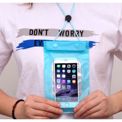 Transparent Mobile Phone Cartoon Waterproof Bag, Multi-purpose Drift Swimming Waterproof Phone Bag