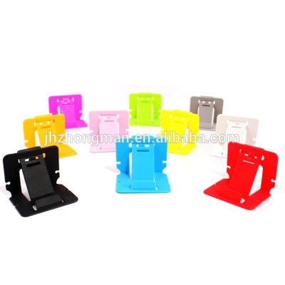 multicolor promotion gift lazy stent phone holder Portable custom logo card type support Mobile phone stand