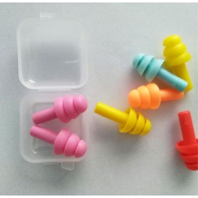 Prevent noise protective ear plugs, acoustic earplugs,silicone Christmas tree mute earplugs