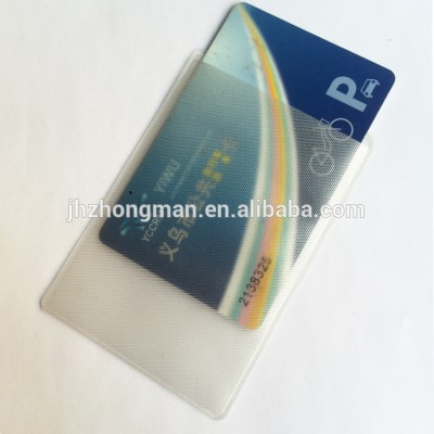 hot sell promotion gift wholesale pvc card set customized card cover Transparent card set