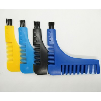 The new brush beard grooming tools, beard modeling brush beard, beard styling comb