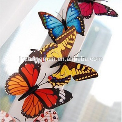 3D Decorative magnet stickers Butterfly shape Fridge stickers