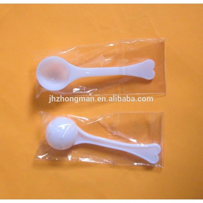 can custom logo Environmental protection disposable 3g plastic powder measuring spoon