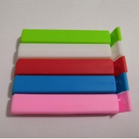 Plastic Colorful Food Bag Clips,Custom Logo Bag Sealing Clips, Snack Bag Sealing Clips